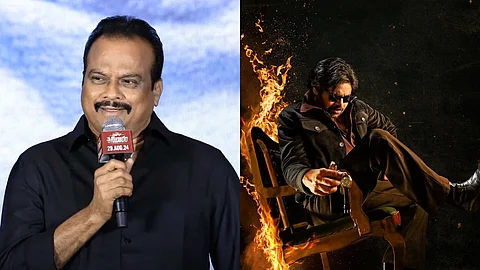 DVV Danayya (L) and Pawan Kalyan (R)