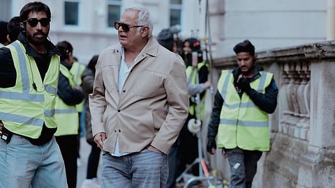 Hansal Mehta on sets of Gandhi