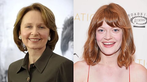 Kate Burton and Colby Minifie