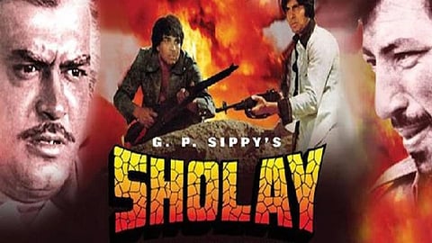 Poster of Sholay