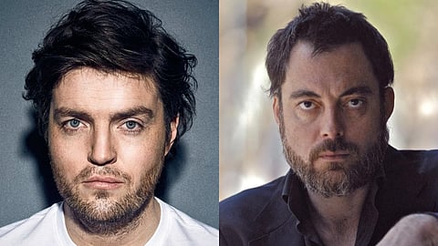 Tom Burke (L) and Maurizio Lombardi