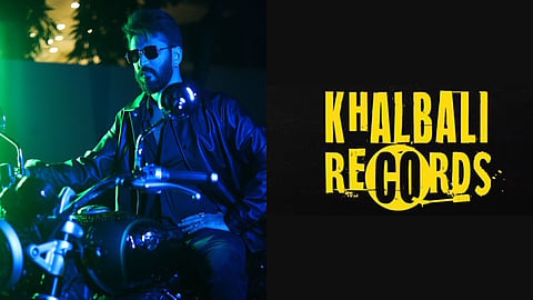 Amit Trivedi (left) and a poster from Khalbali records