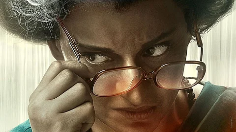 Knagana Ranaut in a poster from Emergency
