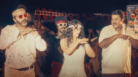 A still from the song