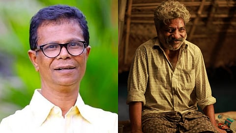 Indrans (L), Jaffer Idukki (R)