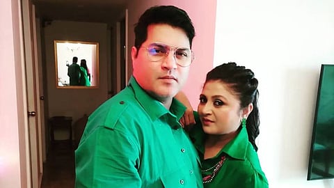 Vikas Sethi with wife Jhanvi