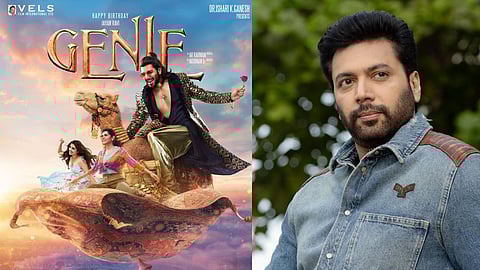 Genie makers release special poster on Jayam Ravi's birthday