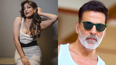 Chitrangda Singh (left) and Akshay Kumar