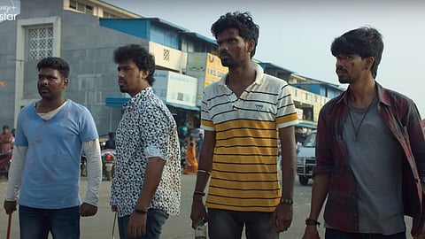 (From Left) Pandi, Kishore, Murugesh, and Udhaya