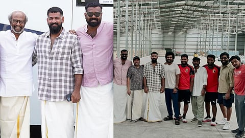 Rajinikanth meets Coolie team, grooves to Manasilaayo from Vettaiyan