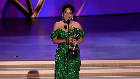 The Bear-fame Liza Colon-Zayas becomes first Latina to win Emmy for Best Supporting Actress in Comedy