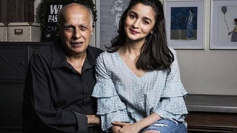 Mahesh Bhatt and Alia Bhatt