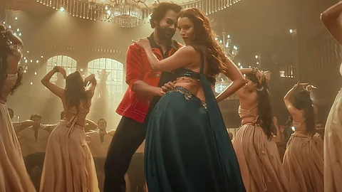 Rajkummar Rao and Tripti Dimri in the song