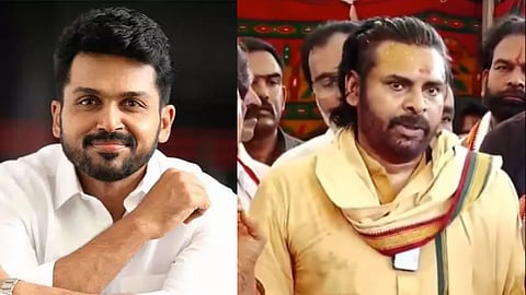 Karthi apologises after Pawan Kalyan reacts to his remark on Tirupati Laddu