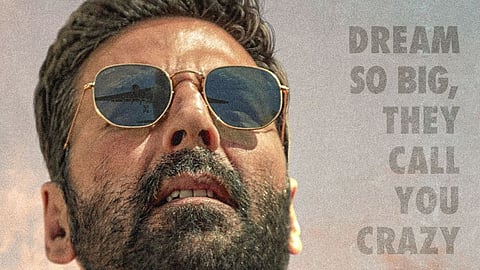 Akshay Kumar in a poster from Sarfira
