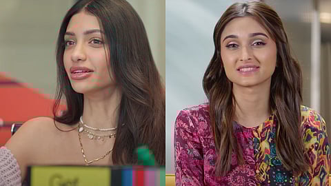 Alanna Panday and Alaviaa Jaaferi in the trailer