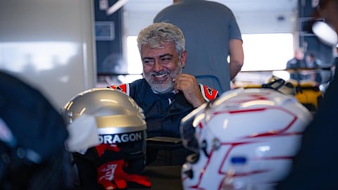 Ajith Kumar's pics from his preparation for the European racing season out