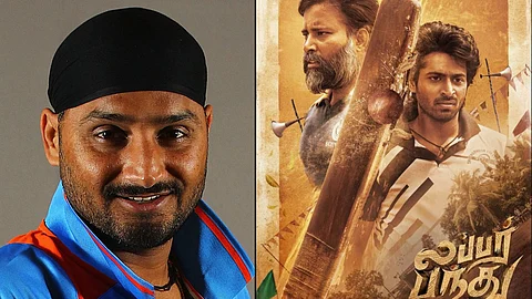 Harbhajan Singh posts about Lubber Pandhu