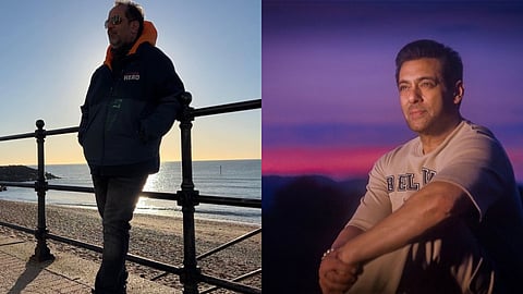 Anand L Rai (left) and Salman Khan