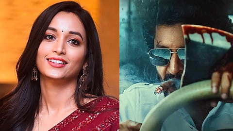 Srinidhi Shetty (L) and Nani (R)