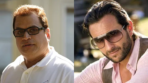 Ramesh Taurani (left) and Saif Ali Khan in Race