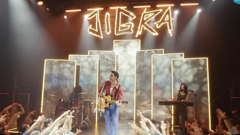 Vedang Raina in a still from the music video