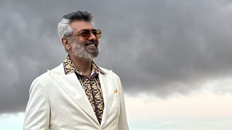Adhik Ravichandran shares photo of Ajith from the sets of Good Bad Ugly