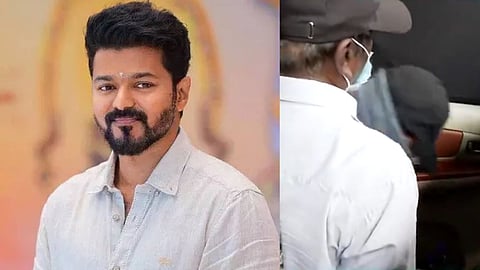 Vijay watches FDFS of Rajinikanth's Vettaiyan