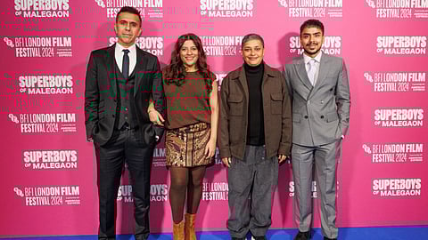 From left, Ritesh Sidhwani, Zoya AKhtar, Reema Kagti and Adarsh Gourav