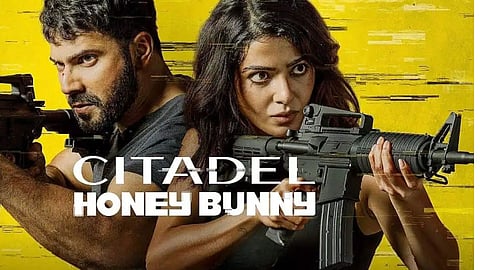 The poster of Citadel Honey Bunny
