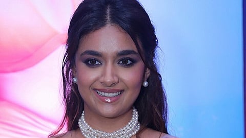 Keerthy Suresh posts a video of her racing in Abu Dhabi