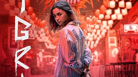 Alia Bhatt in a poster of Jigra