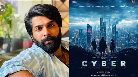 Chandhunadh (L), Poster of Cyber