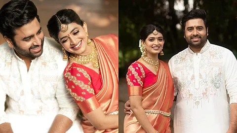 Nara Lokesh and Sireesha Lella