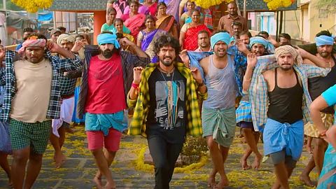 A still from Samudrudu