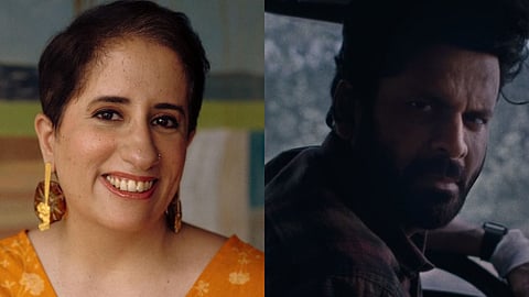 Guneet Monga Kapoor (left) and Manoj Bajpayee in The Fable