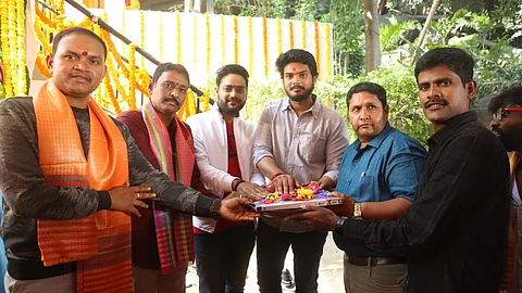 A still from the launch