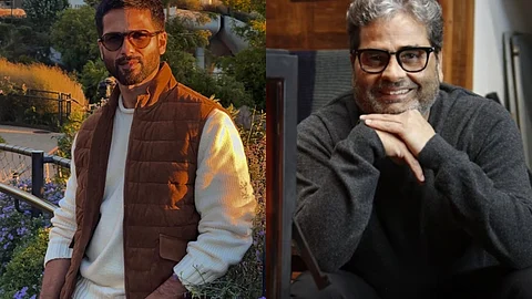 Shahid Kapoor (left) and Vishal Bhardwaj