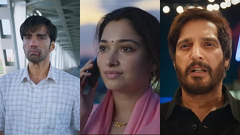 (from left) Avinash Tiwary, Tamannaah Bhatia and Jimmy Shergill