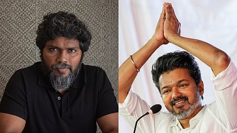 Pa Ranjith congratulates Vijay on his political speech