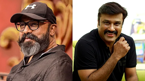Abrid Shine (L), Kalabhavan Prajod