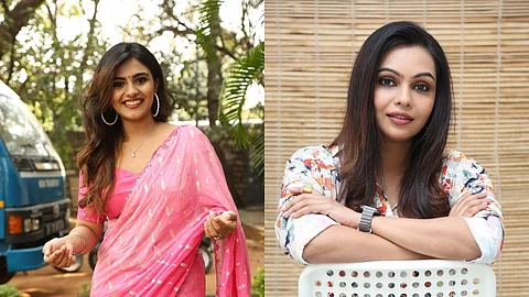 Nayan Sarika (L) and Tanvi Ram (R)