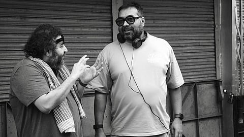 Lijo Jose Pellissery visits Anurag Kashyap's set