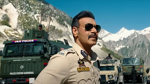 Ajay Devgn in the title track