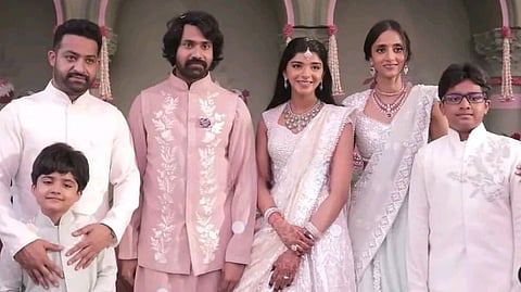 A still from the engagement