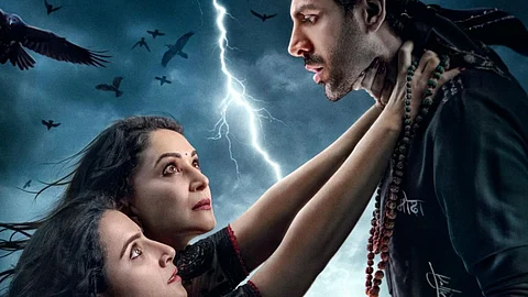 A poster from Bhool Bhulaiyaa 3