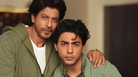 Shah Rukh Khan and Aryan Khan