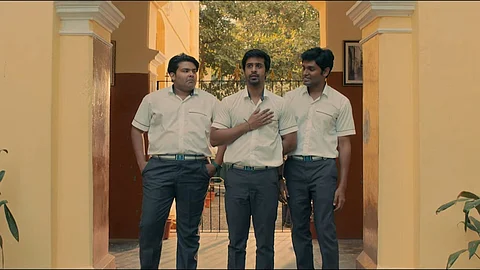 Release promo of Atharvaa's Nirangal Moondru out