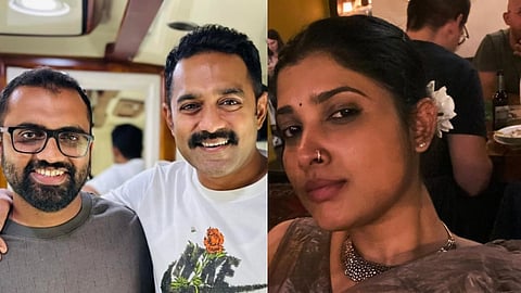 (L to R) Thamar KV, Asif Ali, Divya Prabha