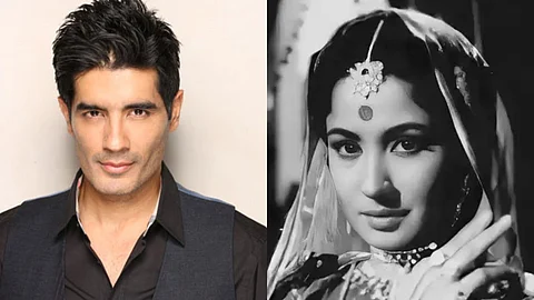 Manish Malhotra and Meena Kumari